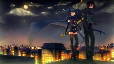 Black Rock Shooter - rock, black, anime, shooter