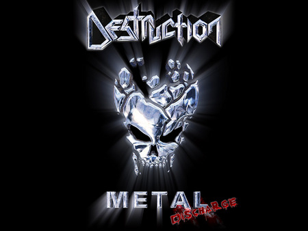 Destruction - Silver Skull - music, metal, destruction, silver, band, heavy, skull