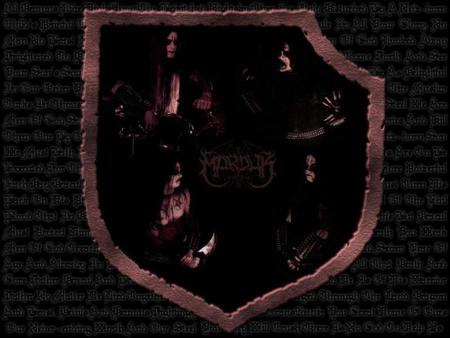 Marduk - heavy, metal, death, marduk, band, music, logo, heaven