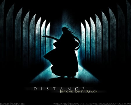 Distance Beyond one's reach - bankai, bleach, kuchiki, byakua