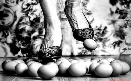 feet & eggs - white, boots, egg, black, feet