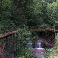 Balch Gulch Water Flume