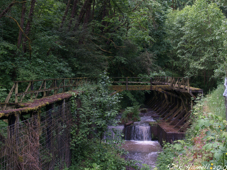 Balch Gulch Water Flume - balch gulch, flume, lewis and clark, water