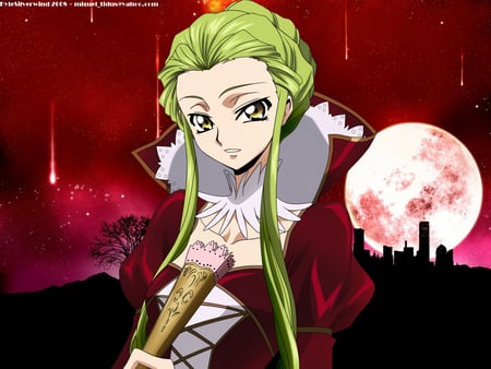 A flower among the chaos - girl, anime, cc, code geass