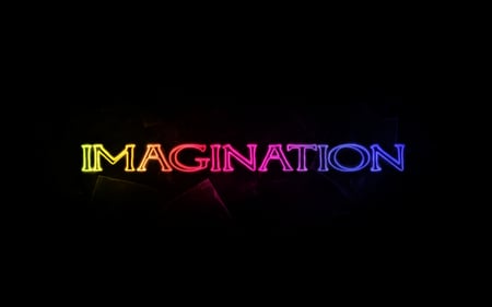 Imagination - awesome, cool, color, text