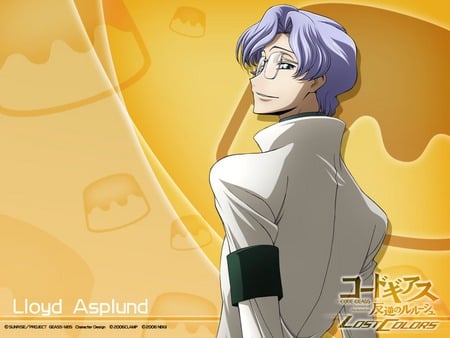 Lloyd Asplund - anime, asplund, code geass, llyod