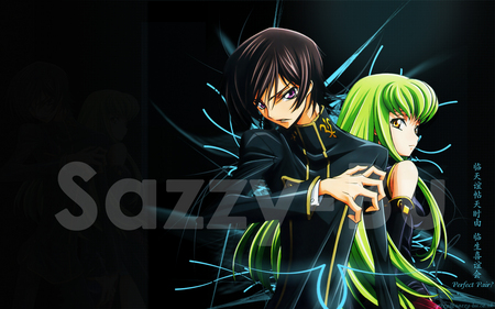 Perfect pair - anime, lelouch, code geass, cc