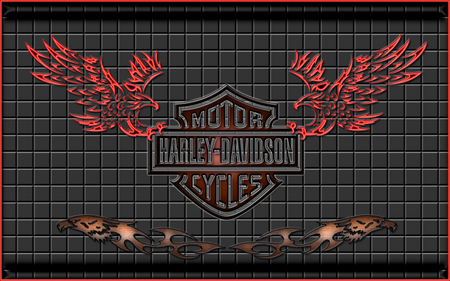 harley tiles - motorcycles, h-d, harley davidson, harley