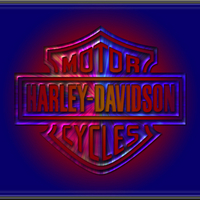 bursting Harley