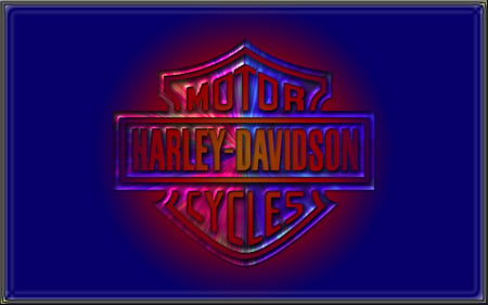 bursting Harley - motorcyles, h-d, harley davidson, harley