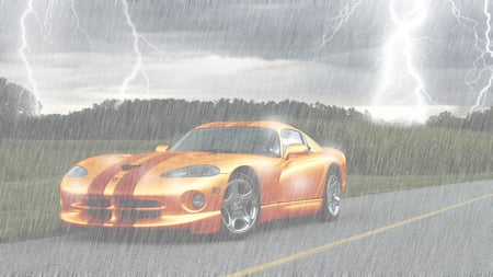 viper. rain - car, rain, viper, tuning