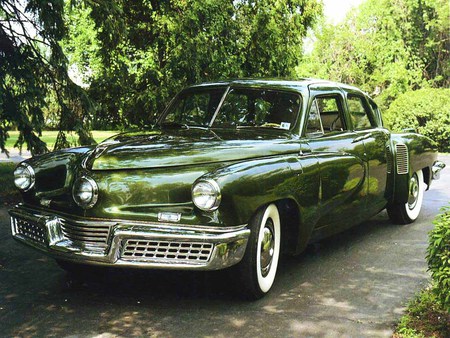 1948 tucker torpedo green - torpedo, 1948, green, tucker