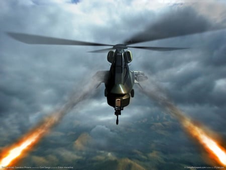 Operation Phoenix - thunderstrike, attack, fire, thunderstrike- operation phoenix, hd, helicopter, adventure, video game