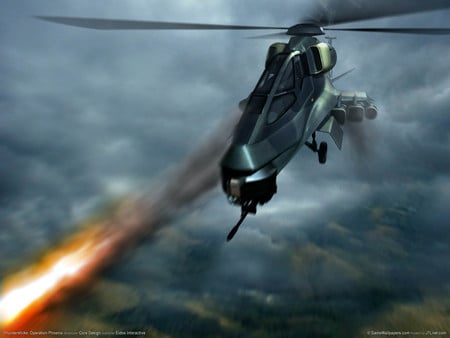 Thunderstrike - thunderstrike, attack, fire, thunderstrike- operation phoenix, hd, helicopter, adventure, video game