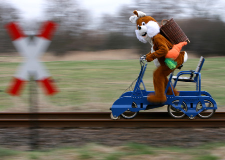 The fastest Easter-rabbit