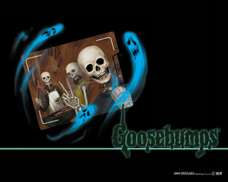 Goosebumps - books, goosebumps, stories, ghosts, skulls