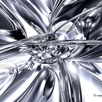 Silver Abstract