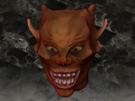 First Goblin - face, goblin