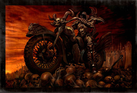 Reapers Bike - bike, reaper, motor cycle