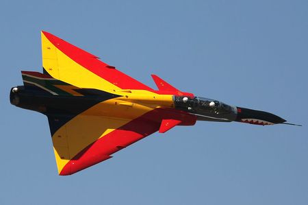 Atlas Cheetah D - delta wing, south african air force, jet fighter, jet