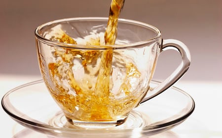 DRINK TEA FOR YOUR HEALTH - health, water, tea, cup