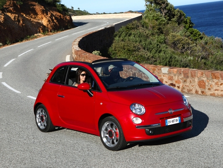 Fiat 500C - italian, micro car, mini, fiat, 500c, fiat 500