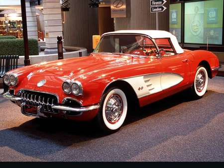 1958 Chevrolet Corvette C1 - 1958, c1, chevrolet, corvette