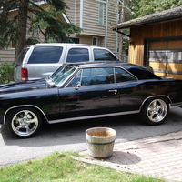 1966 chevy Chevelle black