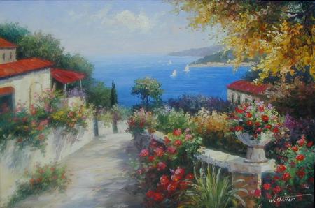 The Calling Of The Sea - villas, view, flowers, air, planters, sea, paradise