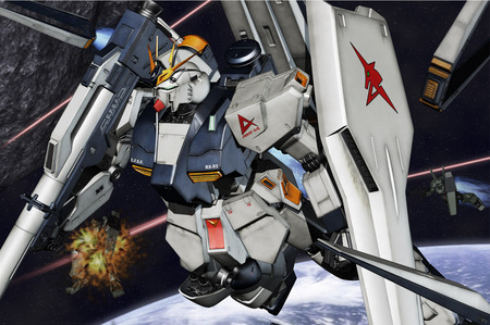 NU gundam - gundam, anime, daizengar, other