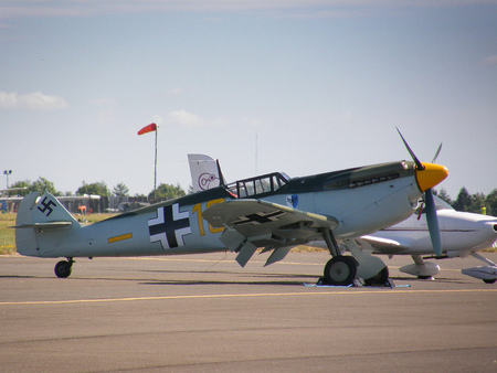 Messerschmitt BF109 - me109, germany, bf109, messerschmitt, ww2, war, fighter, german, luftwaffe