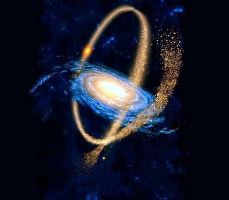 Spiral Galaxy - space, universe, orbit, galactic centre, stars, galaxies