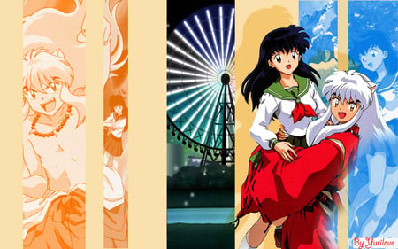 Moments Love - dogears, kagome, inuyasha, blue