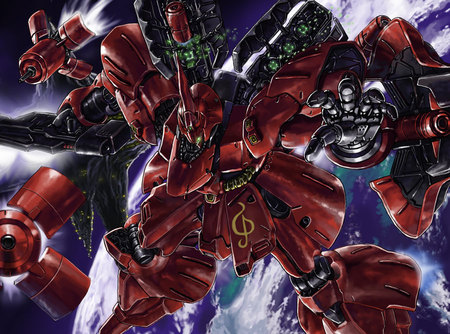 char's sazabi - gundam, anime, daizengar, other