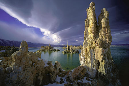 abstract nature - water, nature, rock, art, sky