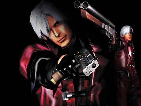 Dante - dante, devil may cry, gun, weapon, hero, action, adventure, video game