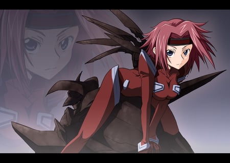 Kallen Kozuki - anime girl, kallen kozuki, karen stadfeld, cute, sexy, code geass