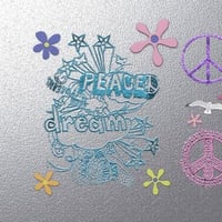 Peace Dream on silver