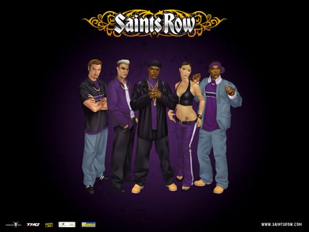 Saint's Row - game, mafia, hd, guy, crime, saints row