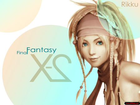 Rikku - women, angel, video game, fantasy, art, game, anime, ff, girl, fighter, final fantasy, dream, rikku, abstract, 3d, fairy, 12