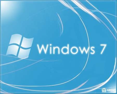 7 waves - microsoft, blue, windows, computer, system, 7, internet