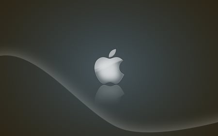 silver style apple ^-^ - silver, computer, mac, system, apple, technology, wave