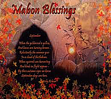 Mabon Blessing~ - fall, autumn, mabon, harvest, september 21st