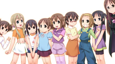 K-ON!! - tainaka ritsu, anime, manabe nodoka, hirasawa ui, suzuki jun, hirasawa yui k-on, akiyama mio, nakano azusa, tsumugi, kotobuki, yamanaka sawako