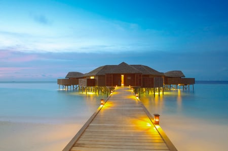 Tropical beach - evening, sea, holiday, beach