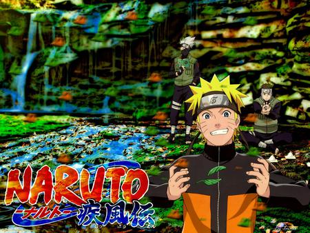 A Hero in Konaha - kakashi, naruto, yamato, leaves, uzumaki, colors