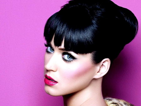 Katy Perry - katy, perry, singer, brunette, red lips