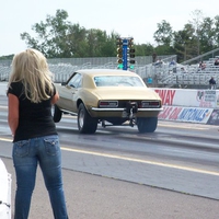 1968 Camaro drag car