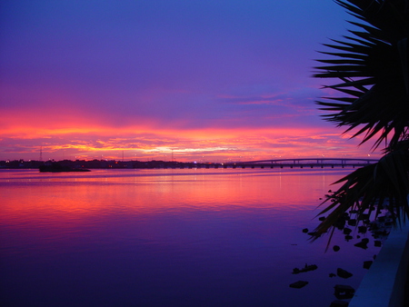 Sunset - sunset, nature, sunrise, reflection, sky