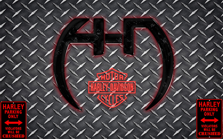 diamond plate H-D - harley, red, black, diamond plate, motorcycle